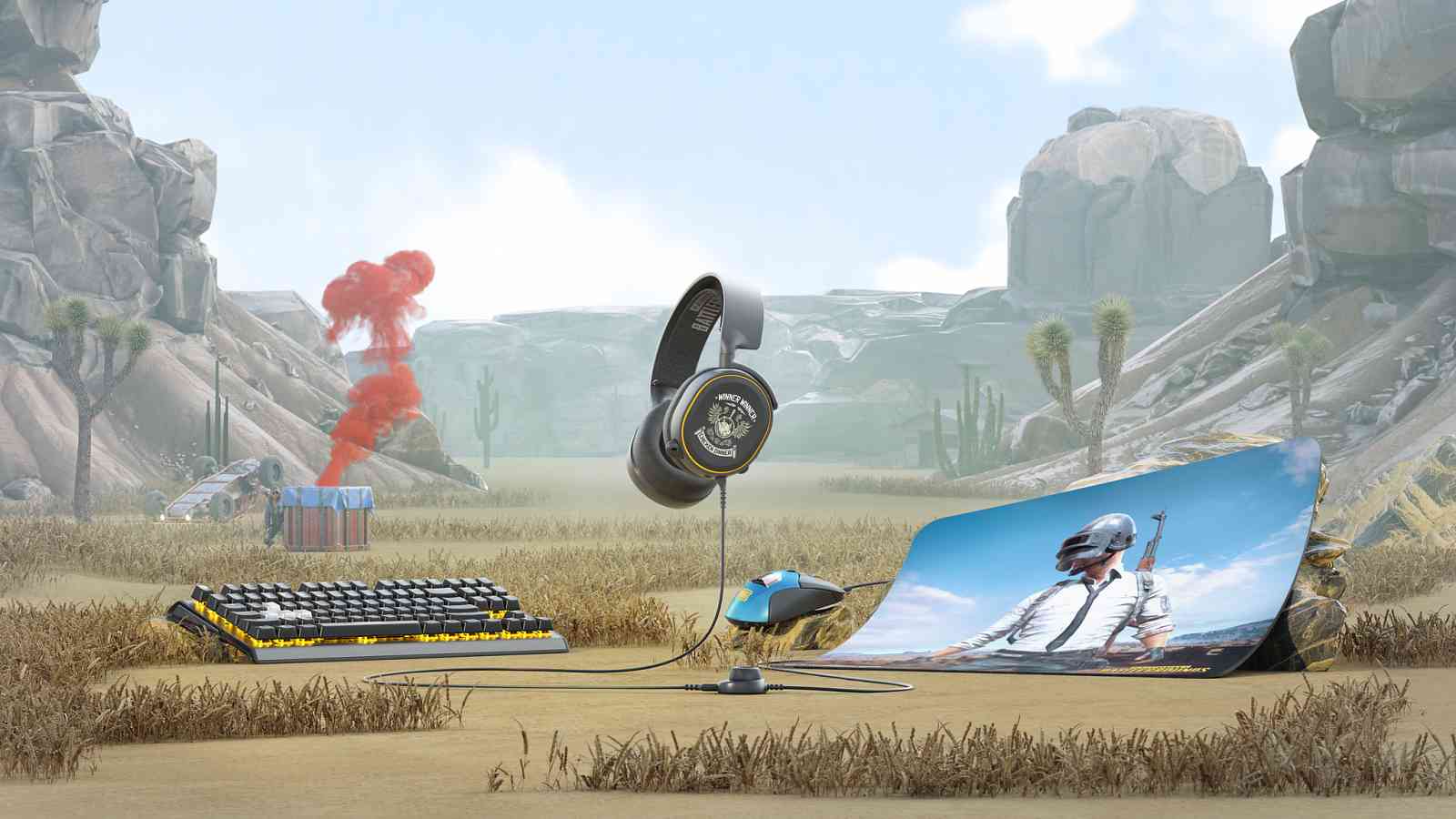 SteelSeries nabídne periferie v designu PUBG