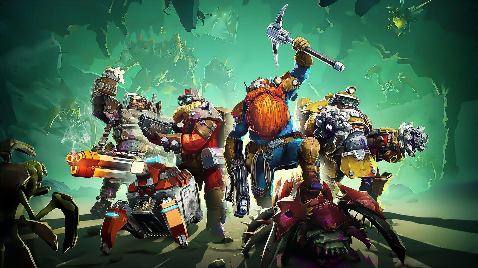 Deep Rock Galactic inspirovalo hráče, aby se stal horníkem
