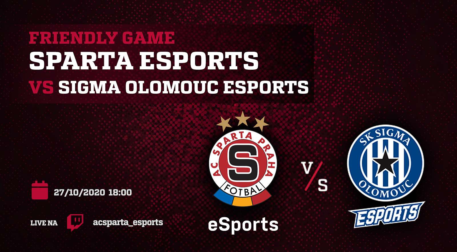Sparta Esports změří síly se Sigmou Olomouc