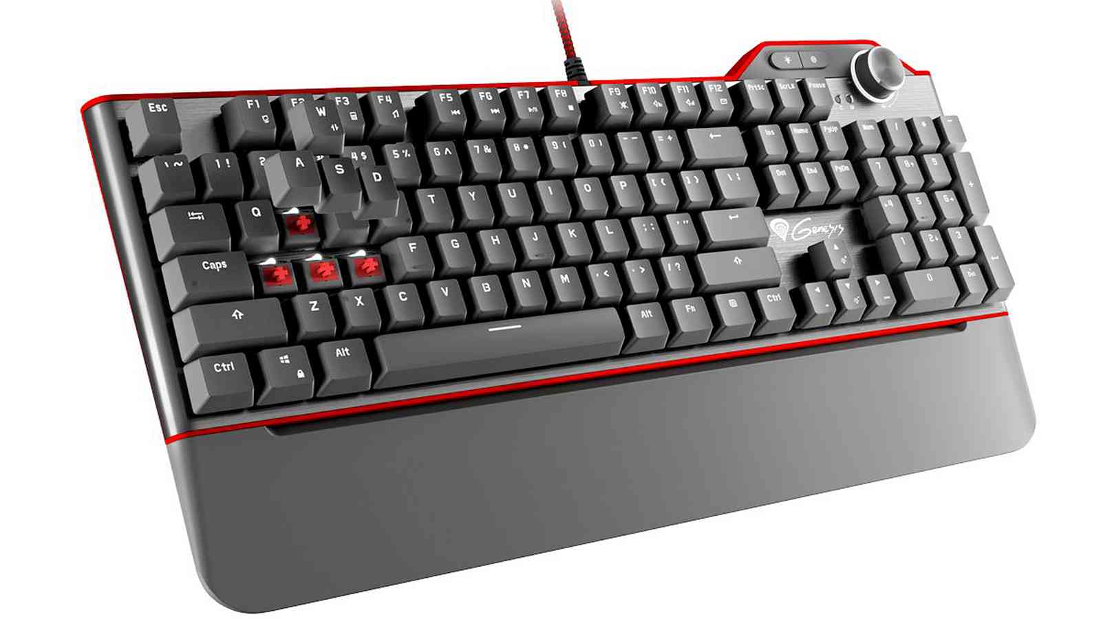 Genesis uvádí mechanickou klávesnici RX 85 s novým typem spínačů