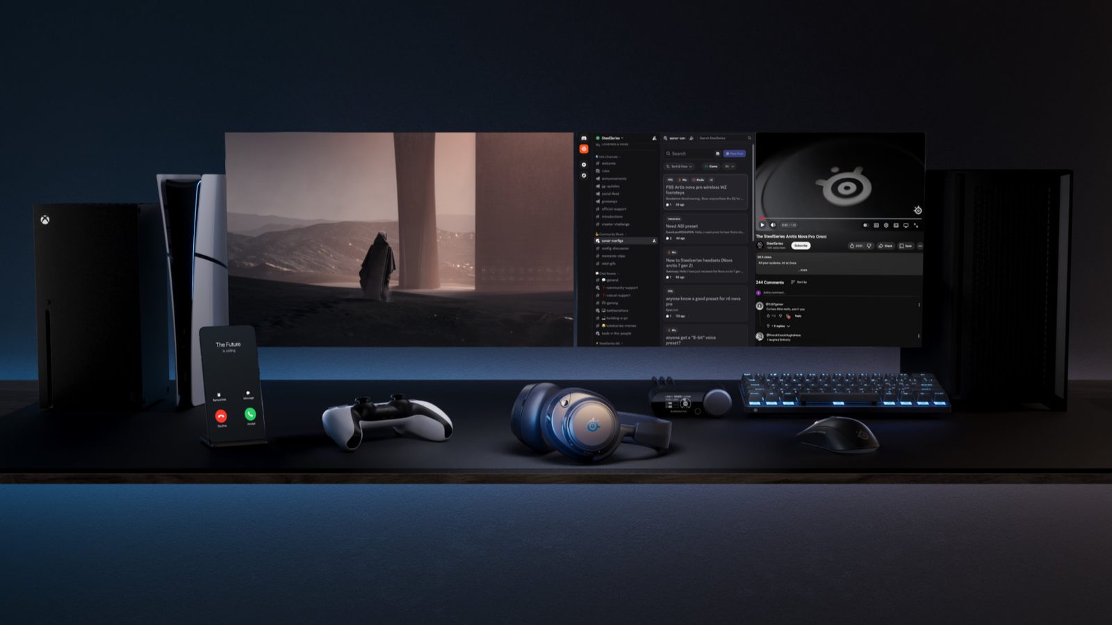 Headset SteelSeries Arctis Nova Pro Omni definuje budoucnost herního audia