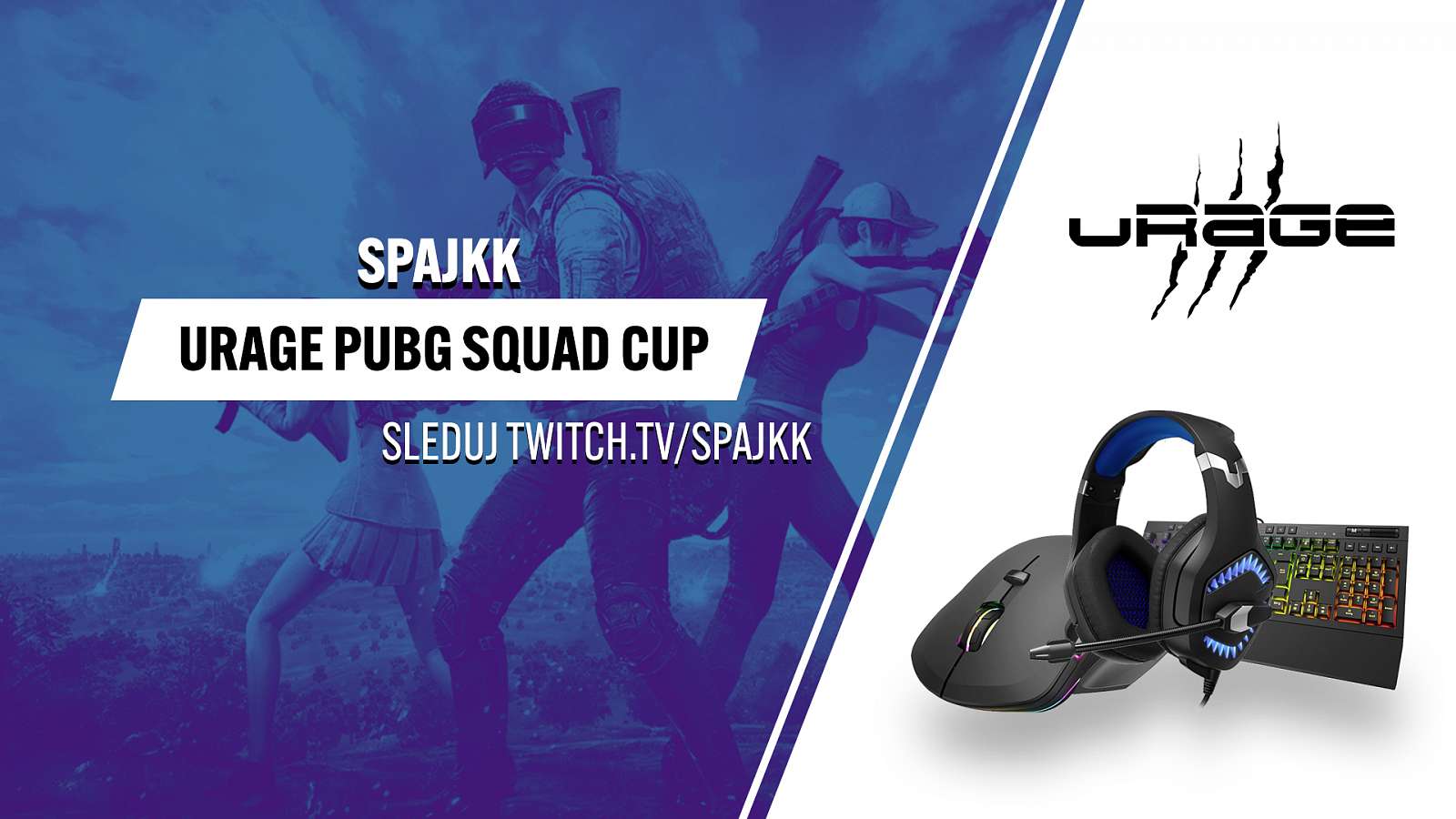 Přichází uRage PUBG Squad Cup se Spajkkem