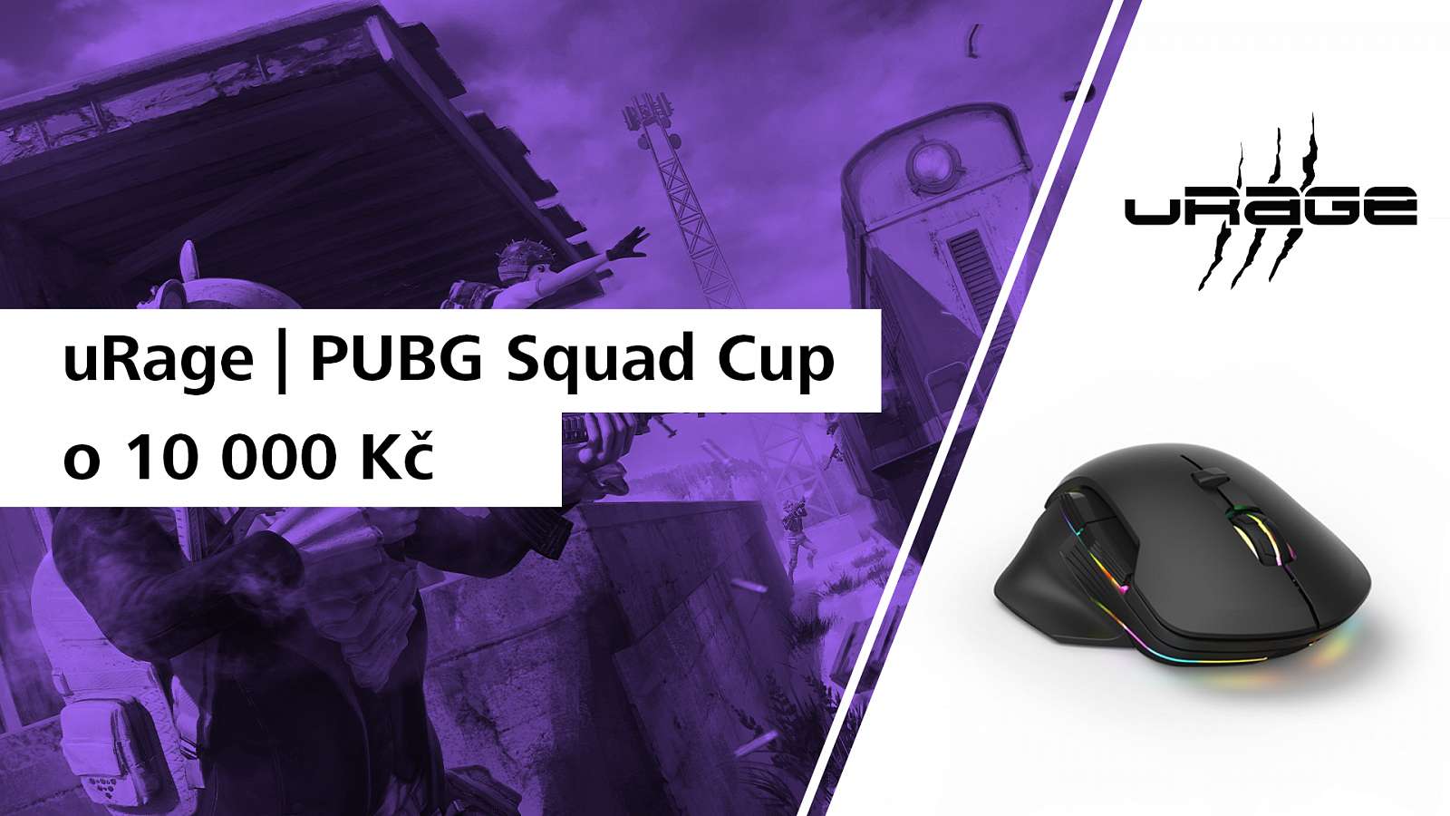 Zúčastni se uRage PUBG Squad Cupu a vyhraj skvělé ceny