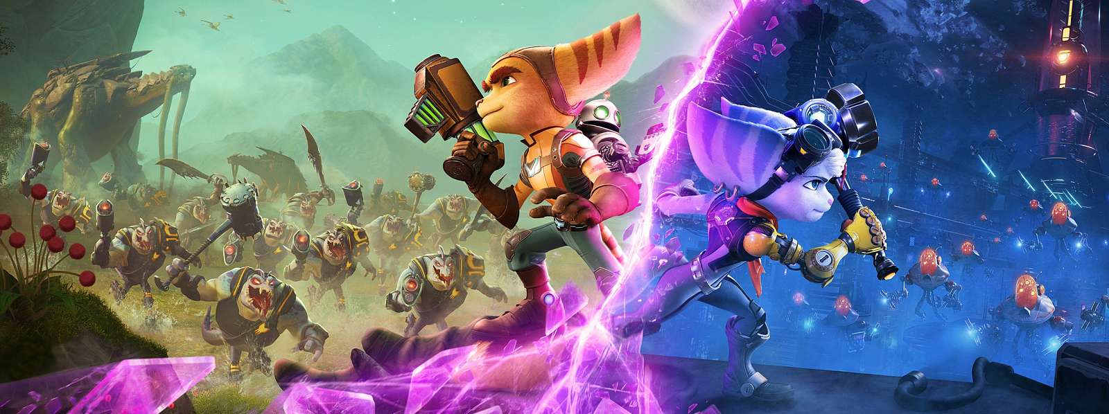 Nová gameplay ukázka Ratchet and Clank: Rift Apart