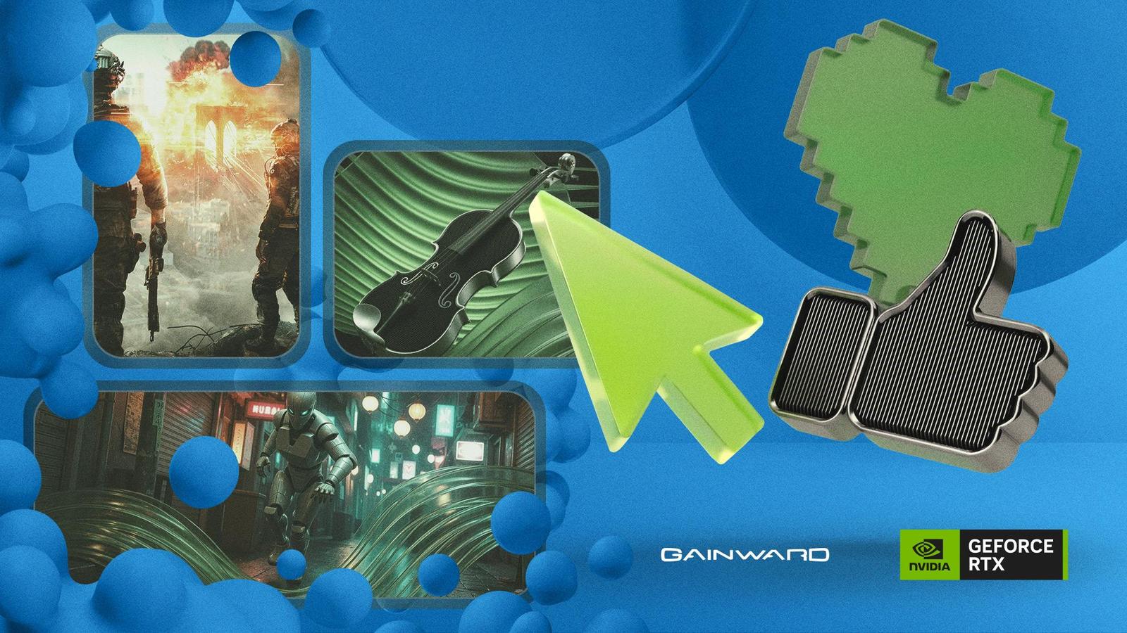 Vyberte nejlepší RTX hry a vyhrajte grafickou kartu NVIDIA GeForce RTX od Gainwardu