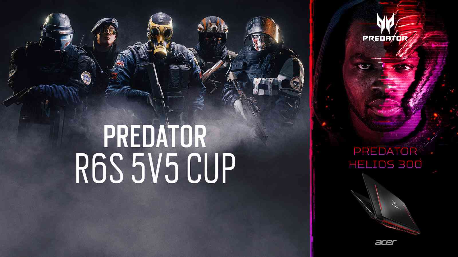 Zahraj si Predator Rainbow Six: Siege turnaj o 20 000 Kč