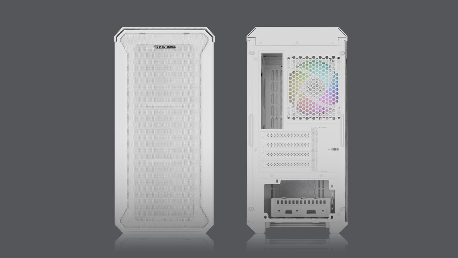 Skvělá funkčnost v malých rozměrech. PC case GENESIS Irid 503 ARGB LITE