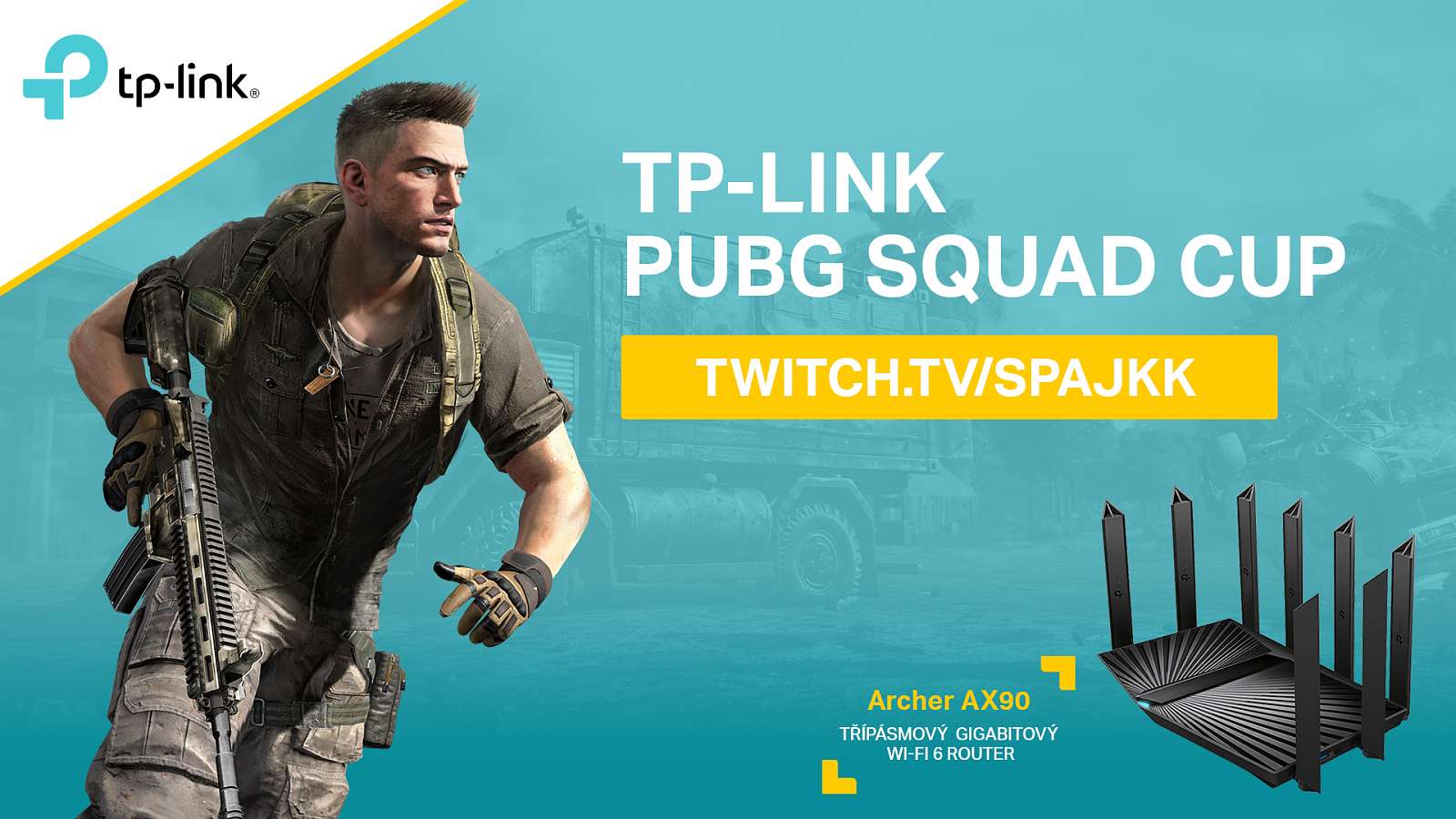 Připravte si přesnou mušku na TP-Link PUBG Cup