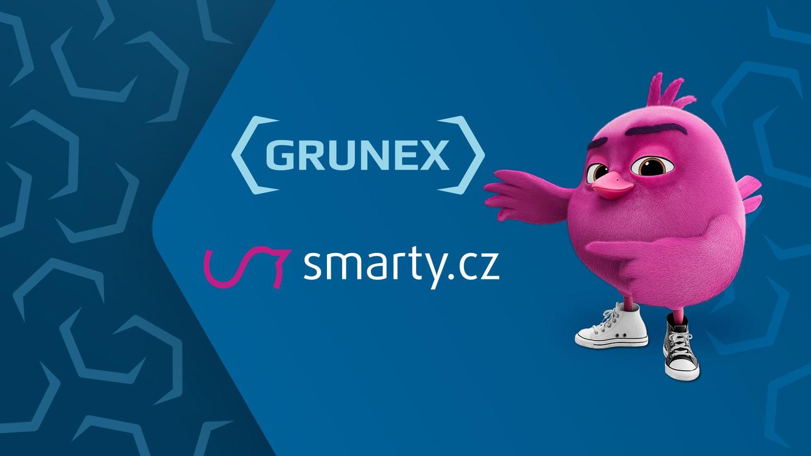 Stačí pípnout! Smarty.cz se stává generálním partnerem Grunexu