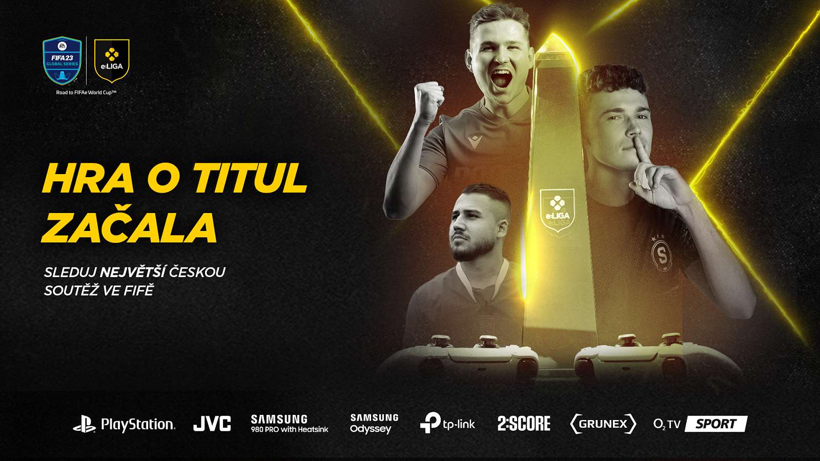 Čtvrtý ročník e:LIGY startuje, k vidění je i na O2 TV Sport!