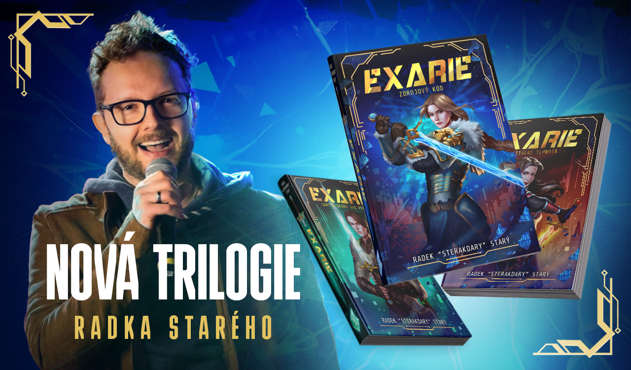 Trilogie Exarie zbourala Startovač: Vybrala přes tři miliony korun za necelý den