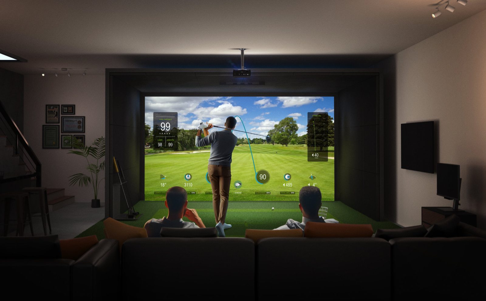Laserový projektor s krátkou projekční vzdáleností pro golfové simulátory získal ocenění Computex Best Choice