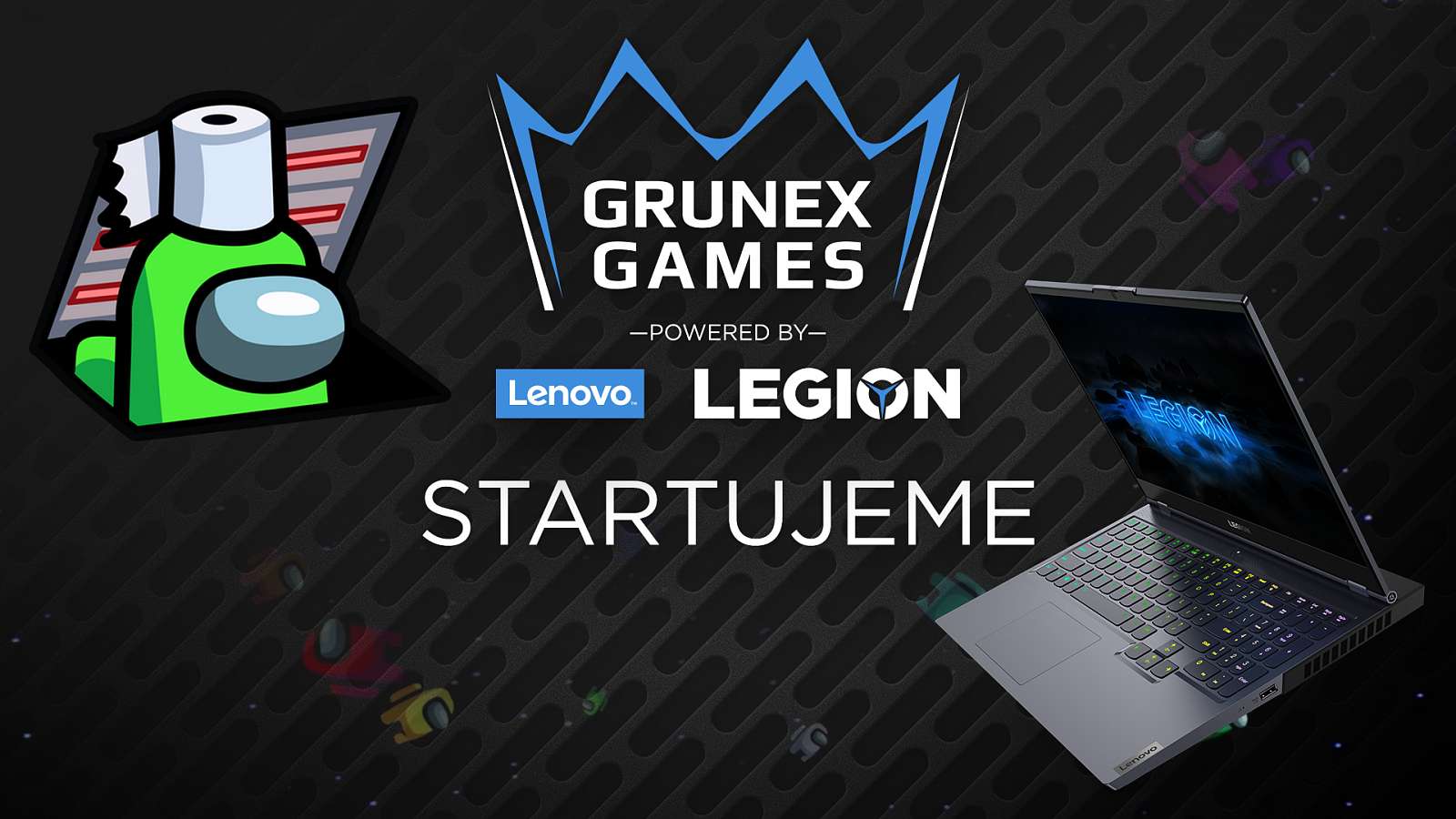 Startuje Grunex Games powered by Lenovo Legion v Among Us