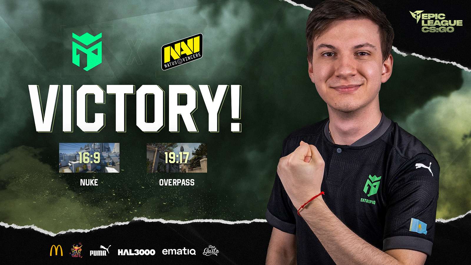 Entropiq svrhli šampiony DreamHack Masters! NaVi padli 2-0