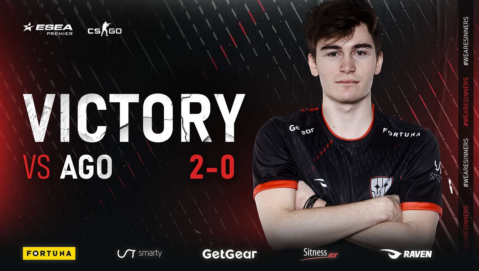 Sinners jsou nejblíž ESL Pro League v historii, zbývá jediná výhra