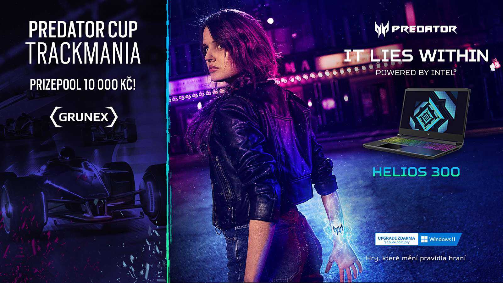 Dojeď jako první v Predator Cupu ve hře Trackmania