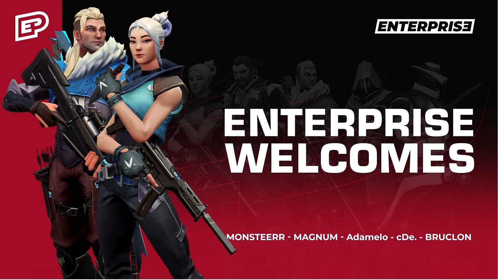 Enterprise Esports rozjíždí Valorant sekci