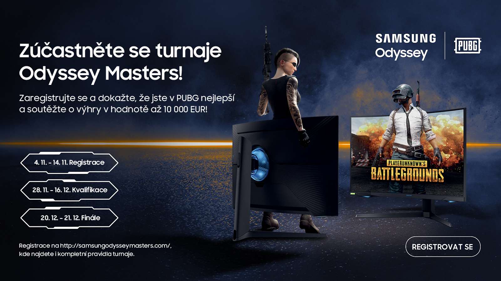 Startuje Samsung Odyssey Masters o 10 000 euro