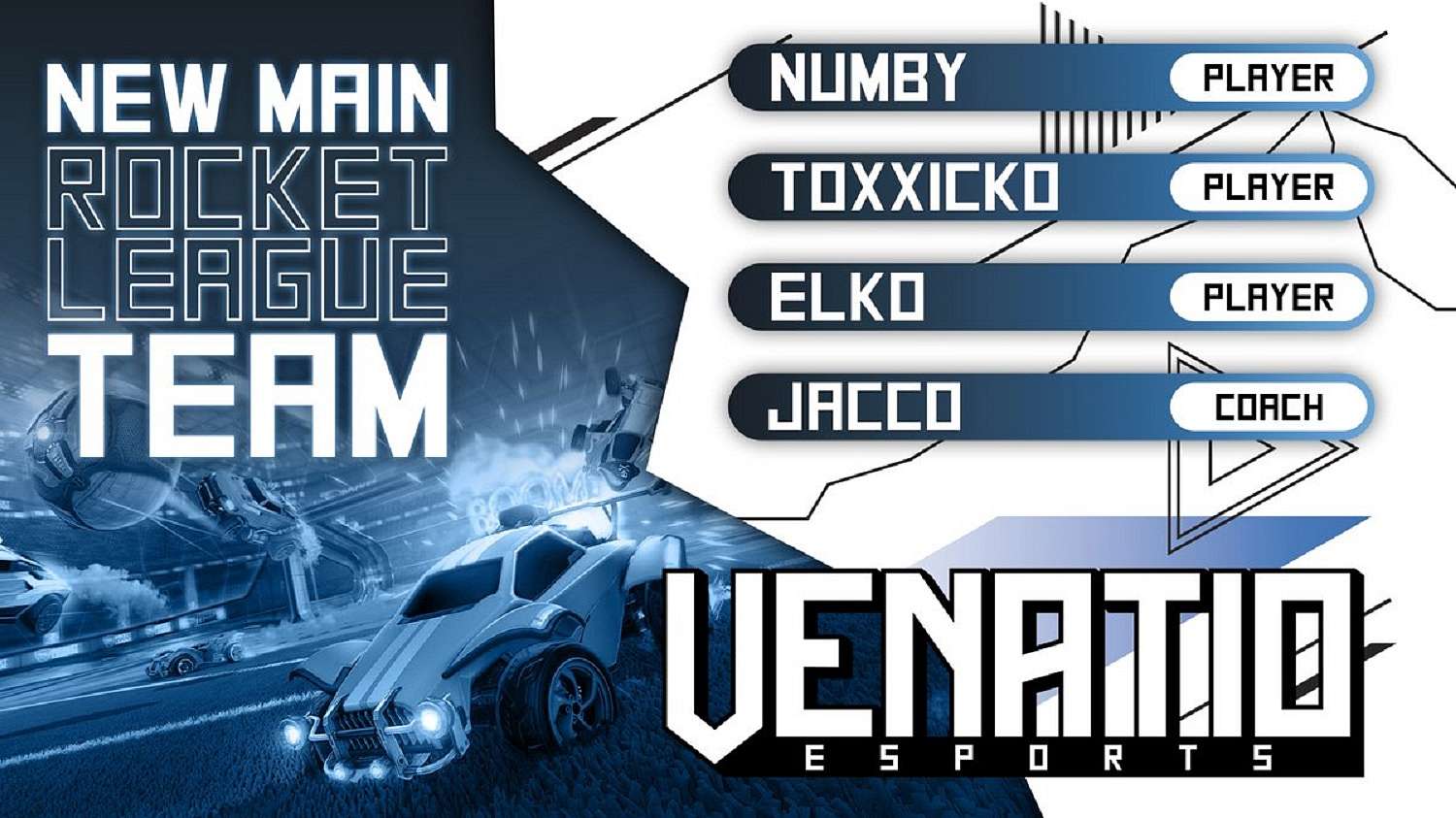 Venatio esports: jediná zahraniční organizace, kterou reprezentuji tuzemští hráči v Rocket League
