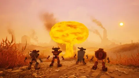 Far Far West explodoval na Steamu. Mix Helldivers a Destiny je úspěch