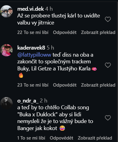 BUKA a Duklock si vyměňují přes Astatora diss tracky, baví tisíce lidí