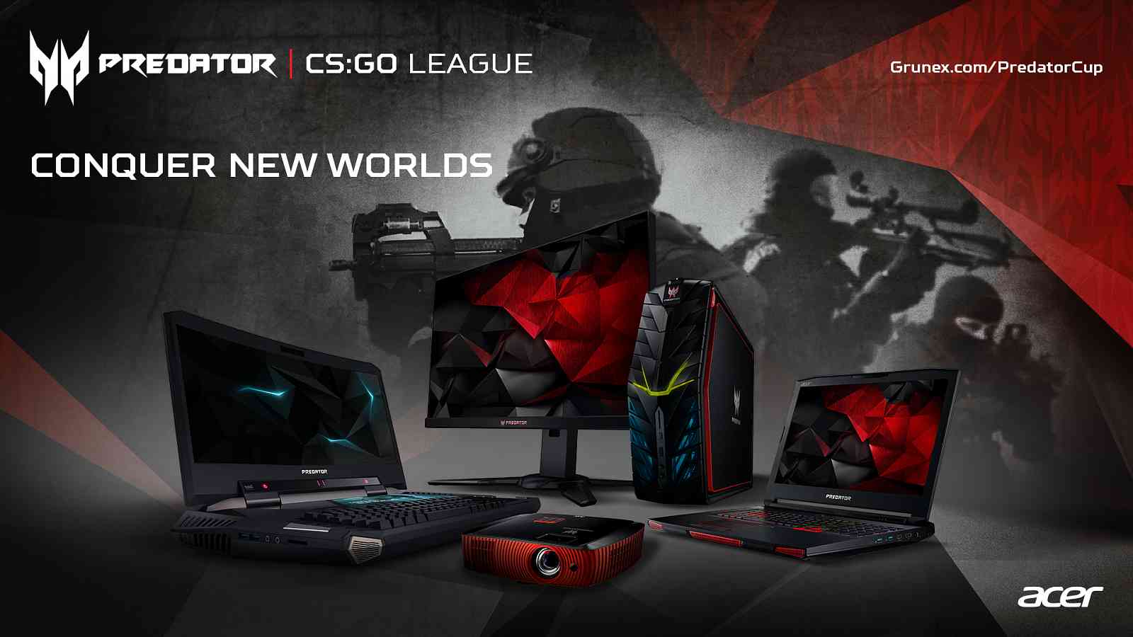 Predator video contest: Sestřihej grandfinále Predator CS:GO League a odnes si super ceny