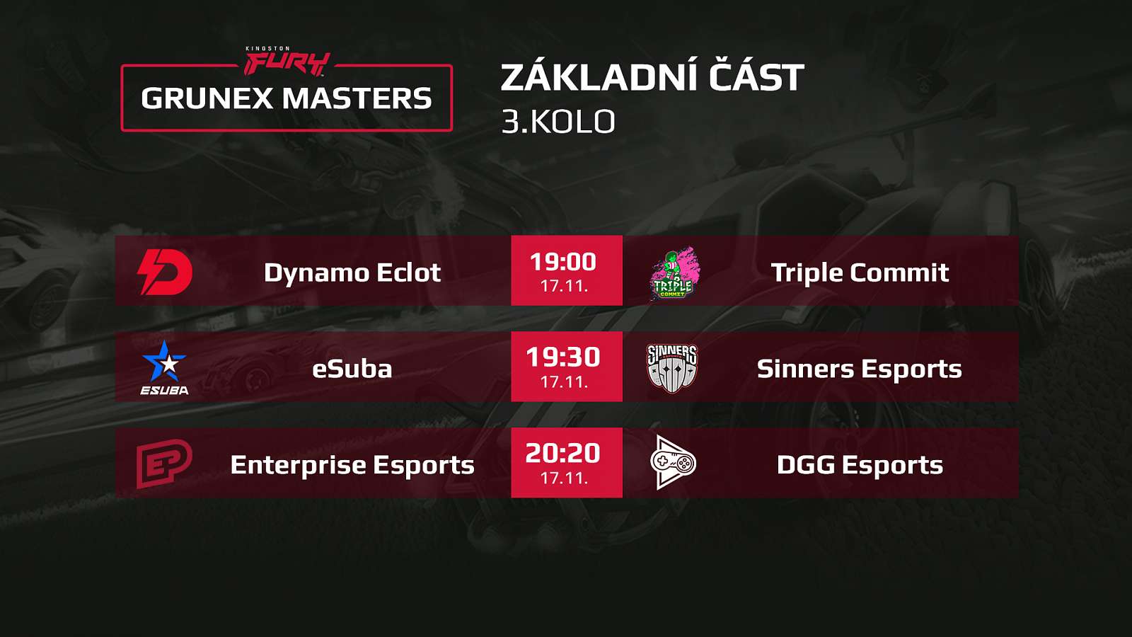 Tomáš "Storm" Svoboda a jeho predikce třetího kola Kingston Fury Grunex Masters