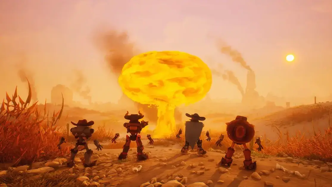 Far Far West explodoval na Steamu. Mix Helldivers a Destiny je úspěch