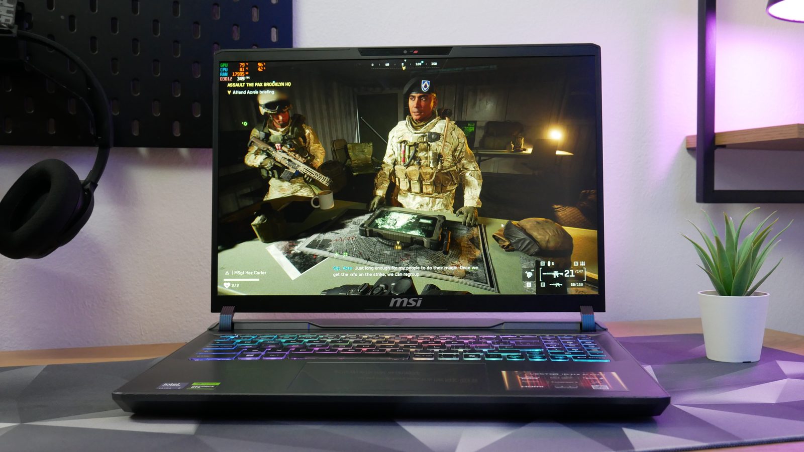 Jak si vedou GeForce RTX 5060 a RTX 5070 Ti v MSI noteboocích?