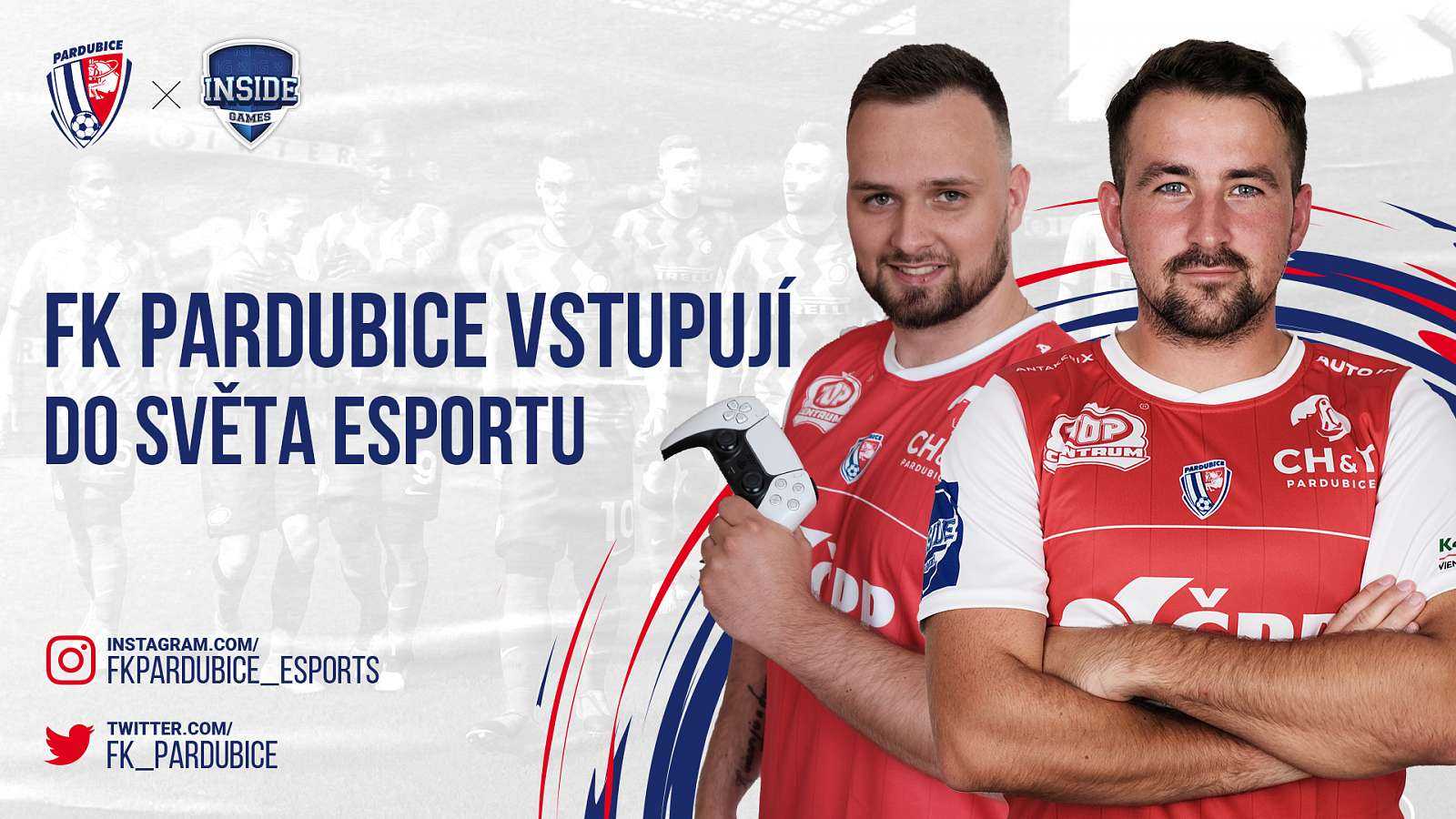 FK Pardubice navazují spolupráci s Inside Games