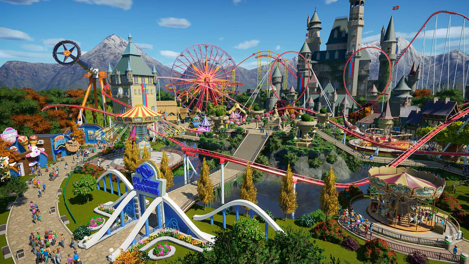 Planet Coaster míří na konzole