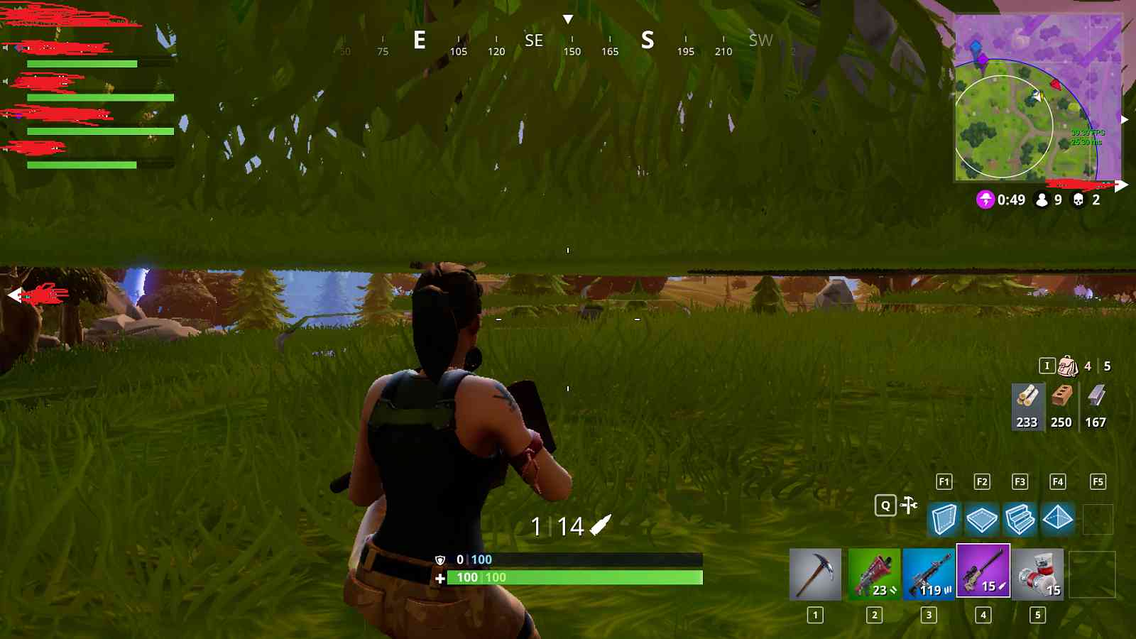 Nejlepší bugy ve Fortnite