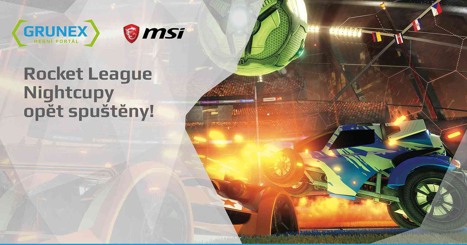 MSI Rocket League NightCupy opět spuštěny.
