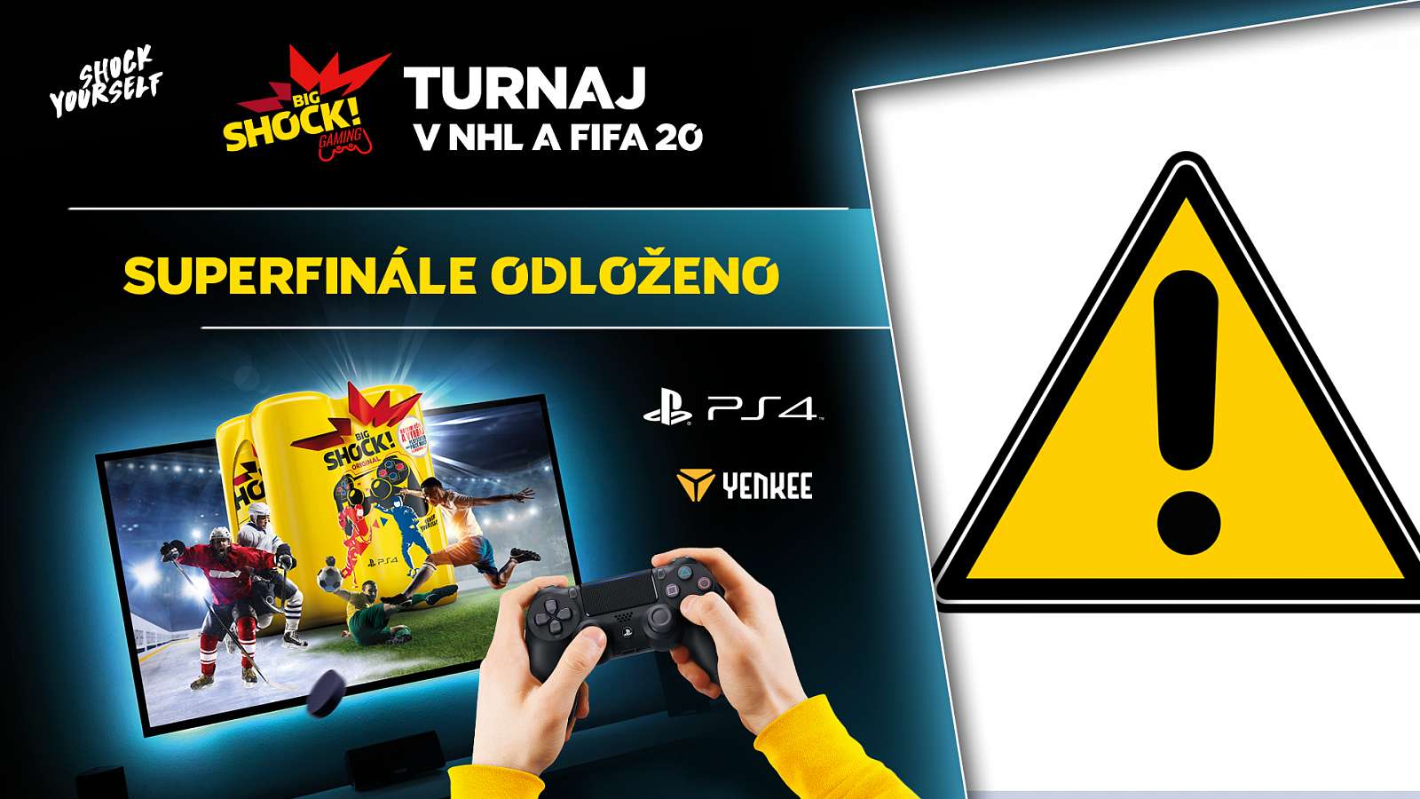 [Big Shock! turnaj] Superfinále odloženo na neurčito